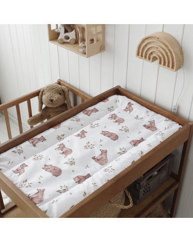 matelas à langer souple 40 cm x 70 cm oursons