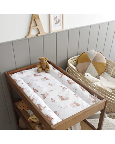 matelas à langer souple 40 cm x 70 cm lapins petit bison