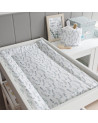 matelas à langer souple feuilles d'eucalyptus