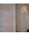 Lampe guirlande dorée LED arc-en-ciel