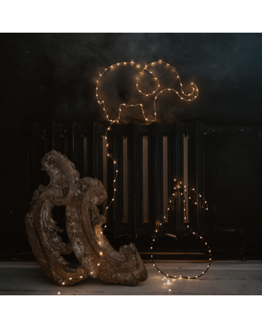 lampe guirlande led éléphant