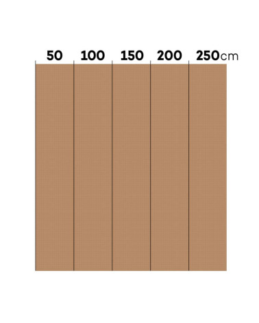 Papier peint enfant petits carreaux cannelle