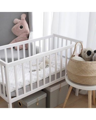 berceau bedside crib blanc 40 cm x 90 cm