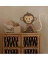 lampe veilleuse en bois singe