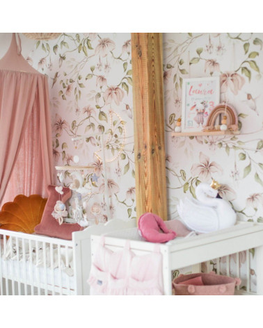 Papier peint enfant paradise trees fond blanc