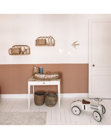 Peinture chambre jardin vintage