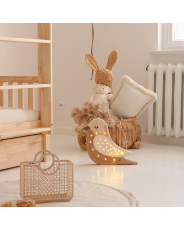 lampe veilleuse en bois café wood