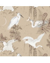 papier peint enfant hérons