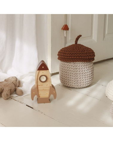 panier en crochet gland