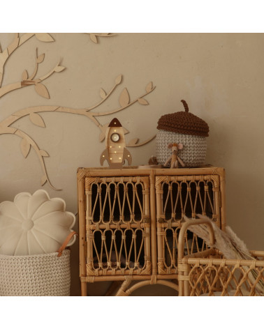 panier en crochet -gland