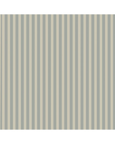 papier peint à rayures vintage - beige bleu