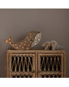 Lampe veilleuse en bois baleine cannelle