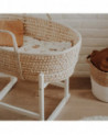 Couffin bébé en fibres naturelles