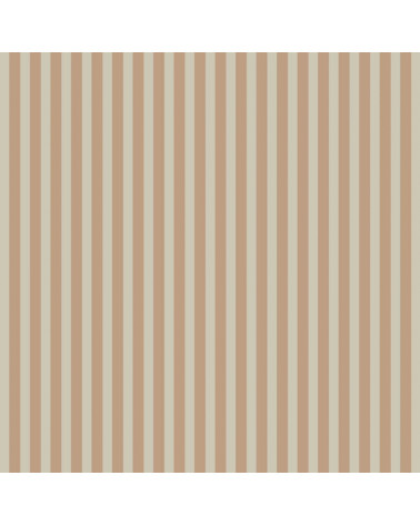 échantillon papier peint rayures vintage beige et marron