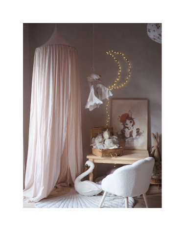 Lampe guirlande dorée Led Lune