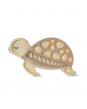Lampe veilleuse en bois tortue - Sand