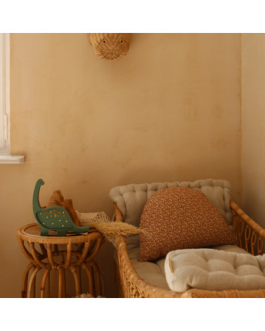 Lampe veilleuse en bois mini - dino military green