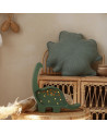 Lampe veilleuse en bois mini - dino military green