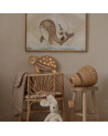 Lampe veilleuse en bois tortue - Sand