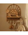 Lampe veilleuse en bois tortue - Sand