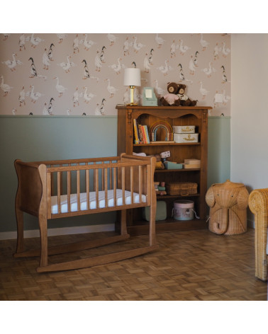 Support à bascule pour mini -lit  Noble crib Vintage 40 cm x 90 cm