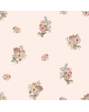 Papier peint enfant - mini bouquets vintage