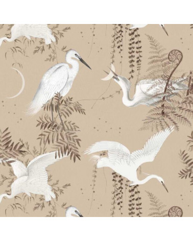 échantillon papier peint hérons