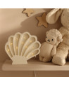 Lampe veilleuse en bois coquillage mini - pearl white little lights