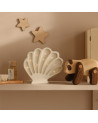 Lampe veilleuse en bois coquillage mini - pearl white little lights