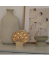 Lampe veilleuse en bois coquillage mini - bois naturel little lights