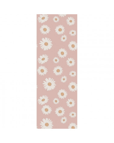 Papier peint enfant pâquerettes rose - Tuscan Daisies
