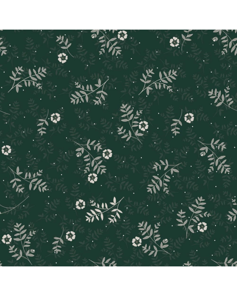 Papier peint Nuit à Livourne fond vert