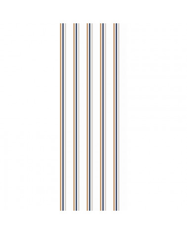 Papier peint à rayures Chic Saint Tropez