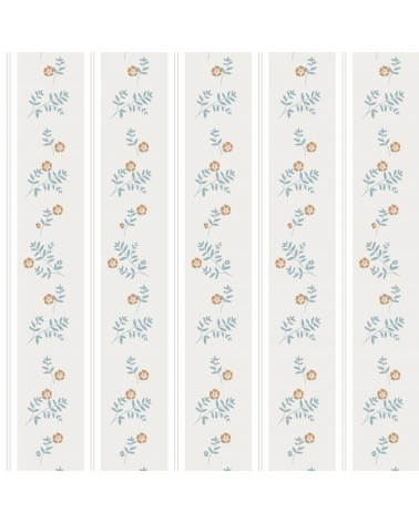 échantillon Papier peint enfant - French Cottage Flowers
