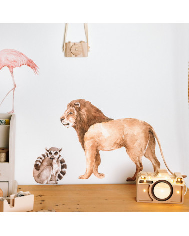 Sticker enfant Animaux de la Savane