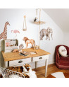 Sticker enfant Animaux de la Savane