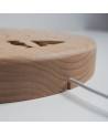 Lampe veilleuse ronde en bois -  Ciel