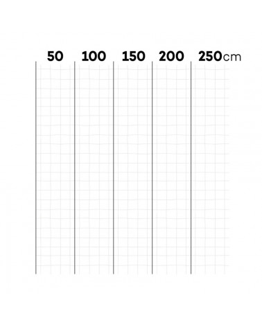 Papier peint enfant grands carreaux irréguliers blancs