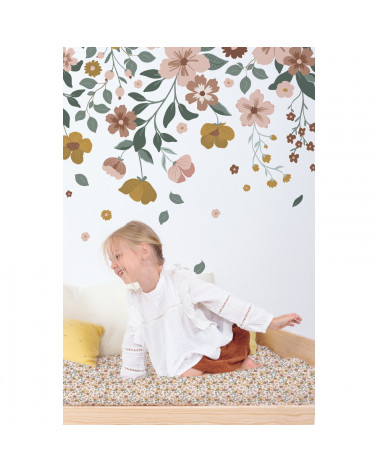 Papier peint enfant Capucine délicatesse - Lilipinso