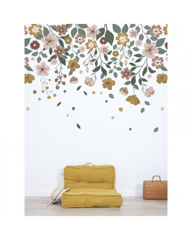 Papier peint enfant Capucine délicatesse - Lilipinso