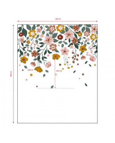 Papier peint enfant Capucine délicatesse - Lilipinso