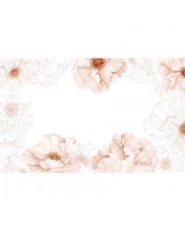 Papier peint enfant Islandic poppies Coquelicots - Lillipinso