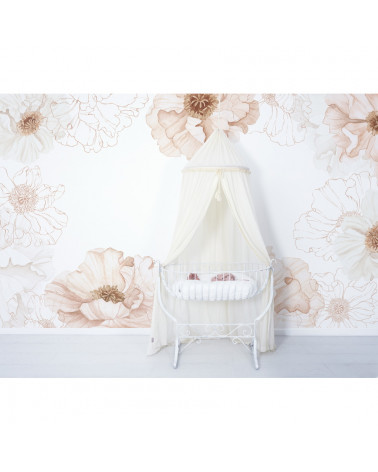 Papier peint enfant Islandic poppies Coquelicots - Lillipinso