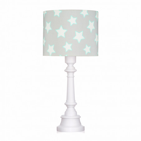 Lampe à poser étoiles gris
