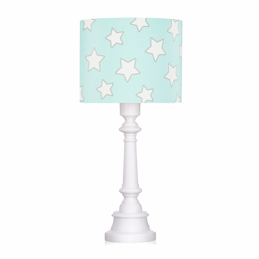 Lampe à poser étoiles menthe