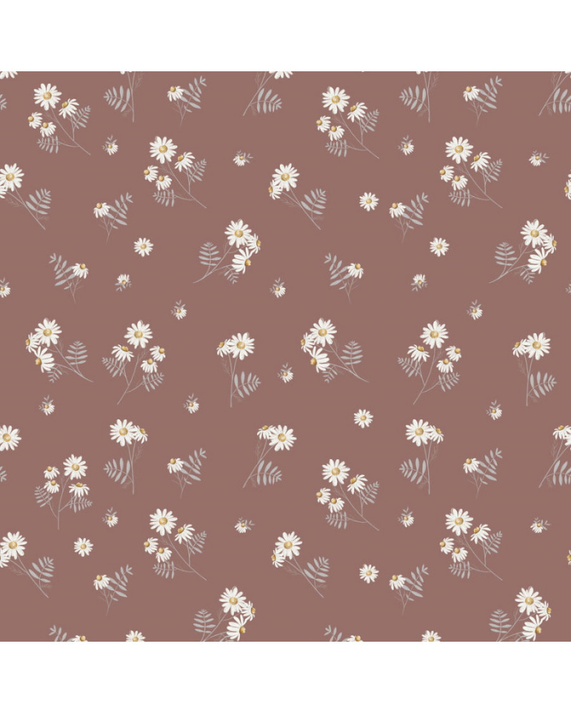 Papier peint enfant Camomilla Red