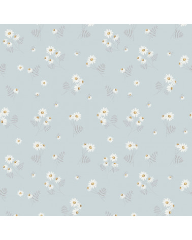 Papier peint enfant Camomilla Bleu