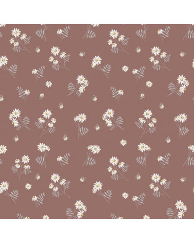 Echantillon Papier peint enfant Camomilla Red