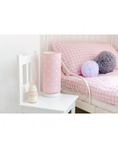 lampe de chevet rose