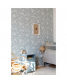 Papier peint enfant lace meadow blue